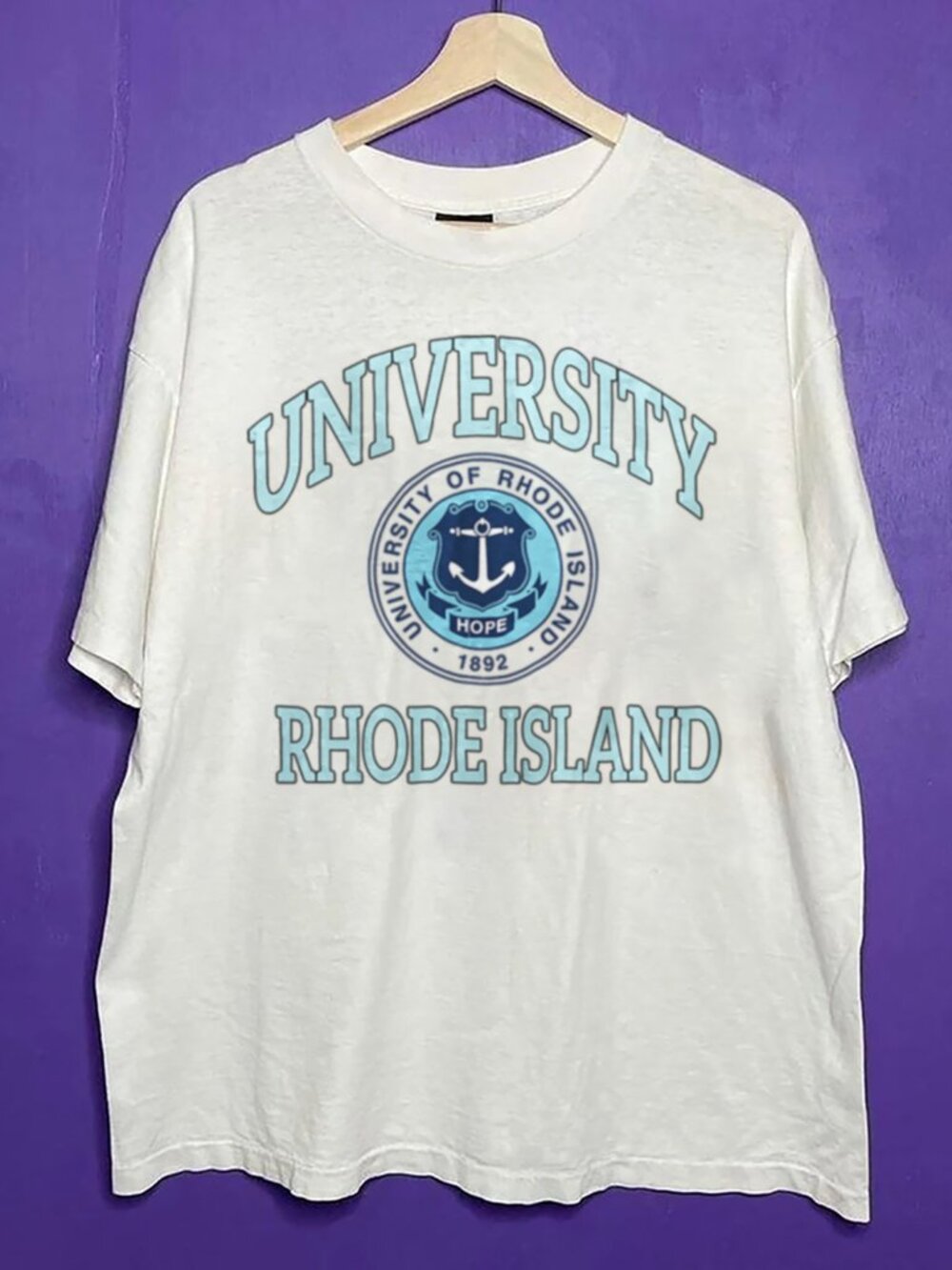 Vintage 90s University of Rhode Island Shirt, Rhode Island Unisex Style Shirt